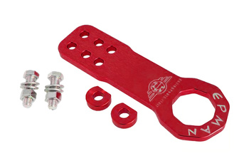 Towing bracket front red