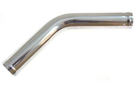 Aluminium pipe 45deg 28mm 30cm