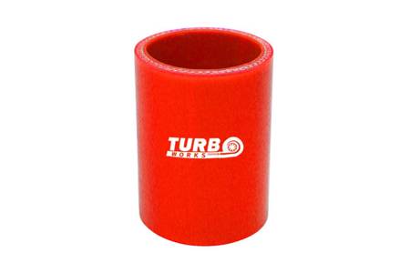 Silicone connector TurboWorks Red 70mm