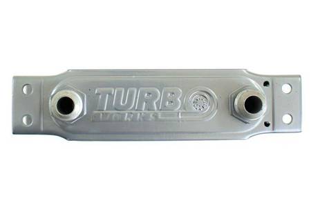 Chłodnica Oleju TurboWorks Slim Line 16-rzędowa 140x125x50 AN8 Silver