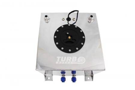 Zbiornik paliwa TurboWorks 30L z czujnikiem Srebrny