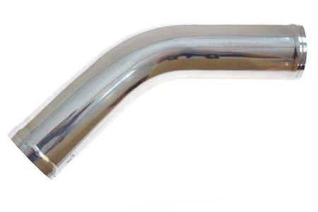 Aluminium pipe 45deg 63mm 30cm