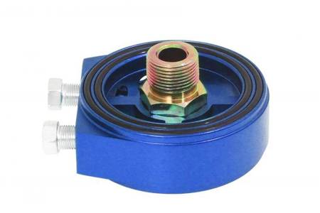 Oil filter adapter Turboworks Blue