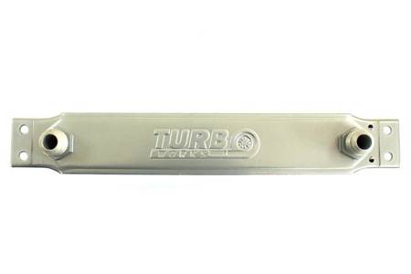 TurboWorks Oil Cooler 19-rows 260x150x50 AN8 Silver