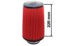 Filtr stożkowy Simota H:220mm OTW:80-89mm JAU-X02101-15 Czerwony